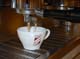 Kaffeemaschine in Arbeit